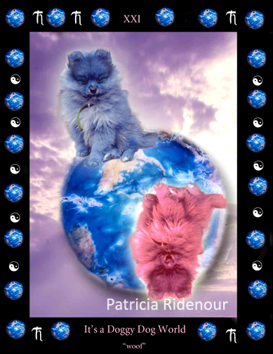 Patricia Ridenour_The Doggy Tarot_The World