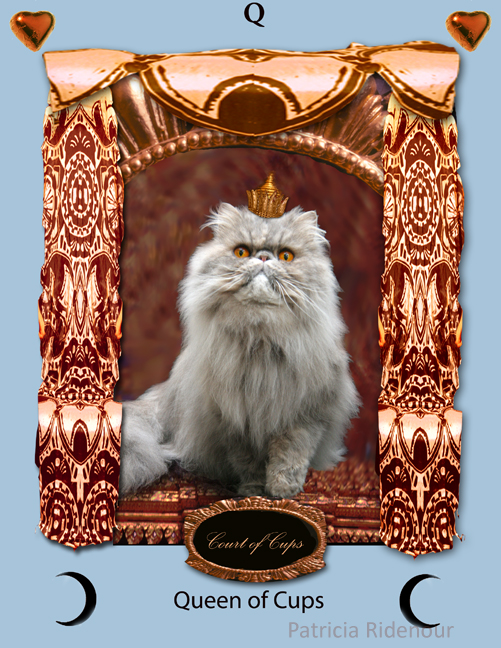 Patricia Ridenour_TICA_cat tarot_tarot decks_The Kitty Tarot_Temple Parlor